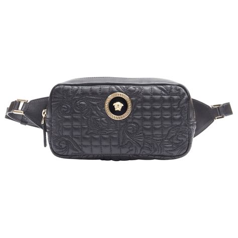 versace quilted medusa belt bag|Versace Medusa belt sale.